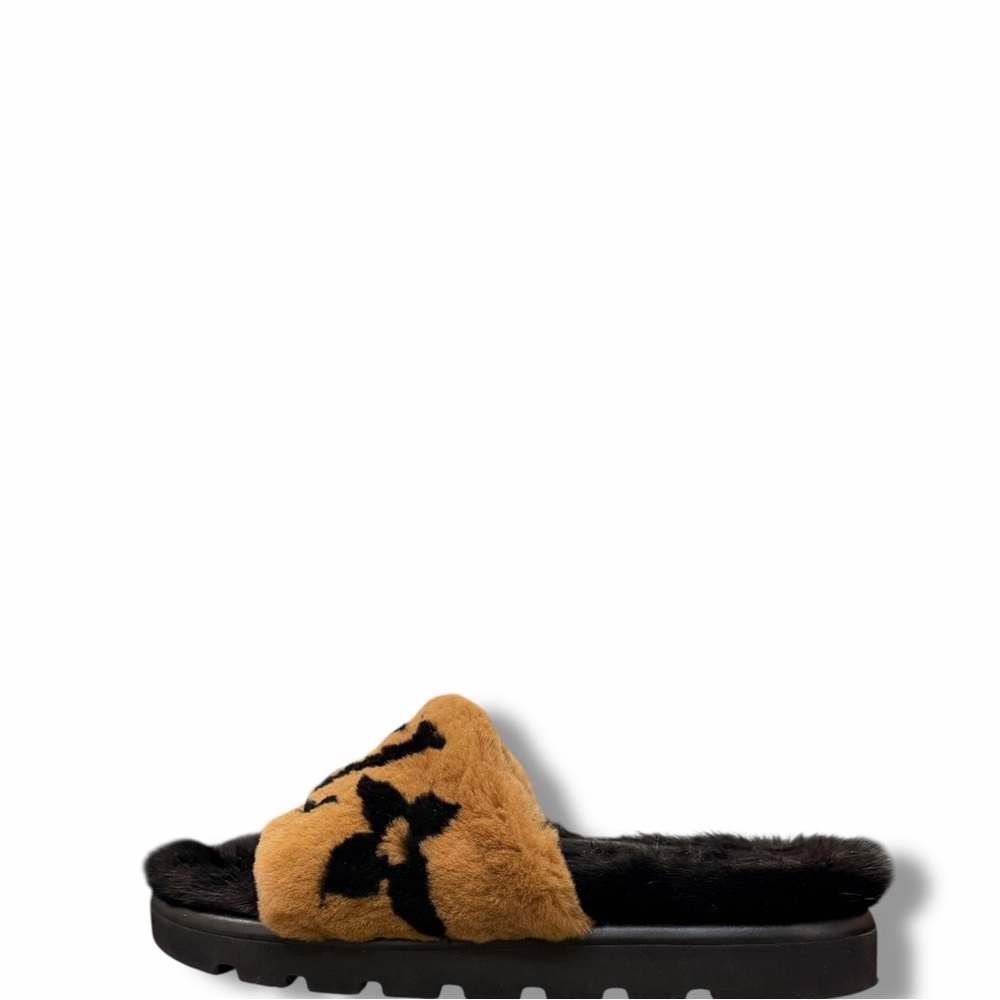 Louis Vuitton LV Mink Powl Pillow slides
